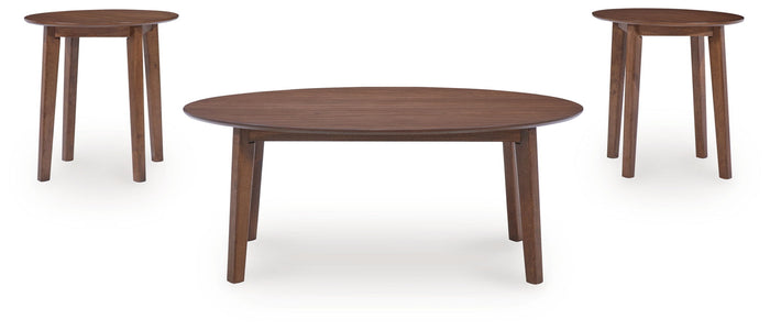 Gordonay - Occasional Table Set (Set of 3) - Brown image 3