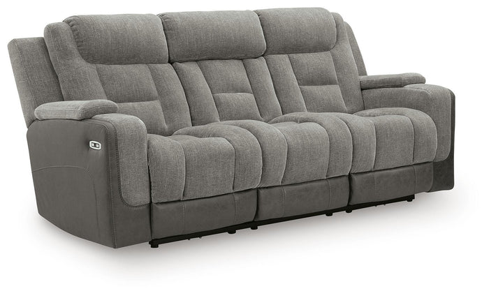 Mixed Motion - Power Reclining Sofa With Adjustable Headrest image 2