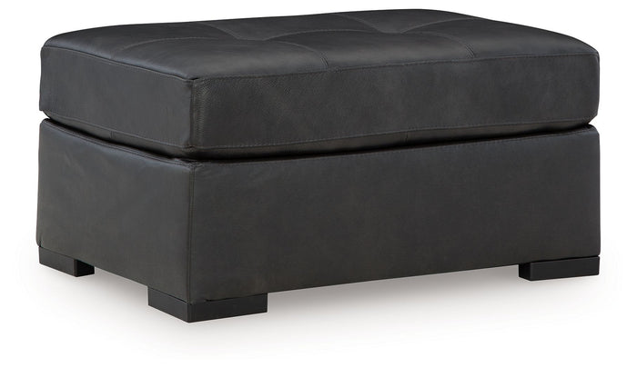 Brindley Pier - Oversized Accent Ottoman - Fog image 1