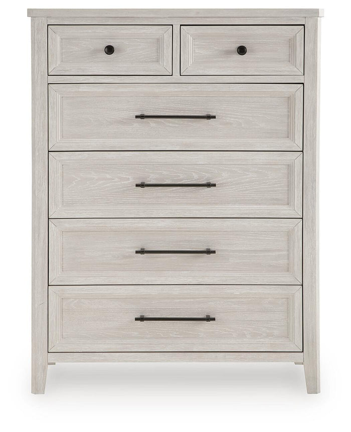 Darbonton - Six Drawer Chest - Dove White image 3