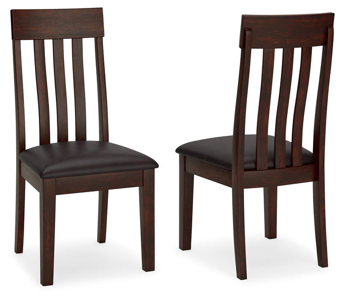 Haddigan - Dining UPH Side Chair (Set of 2) - Dark Brown image 1