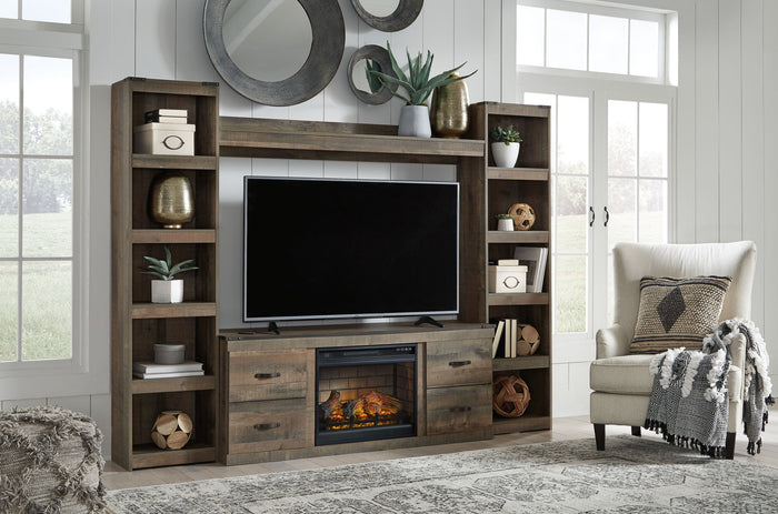 Trinell - 4-Piece Entertainment Center With 60" TV Stand image 4