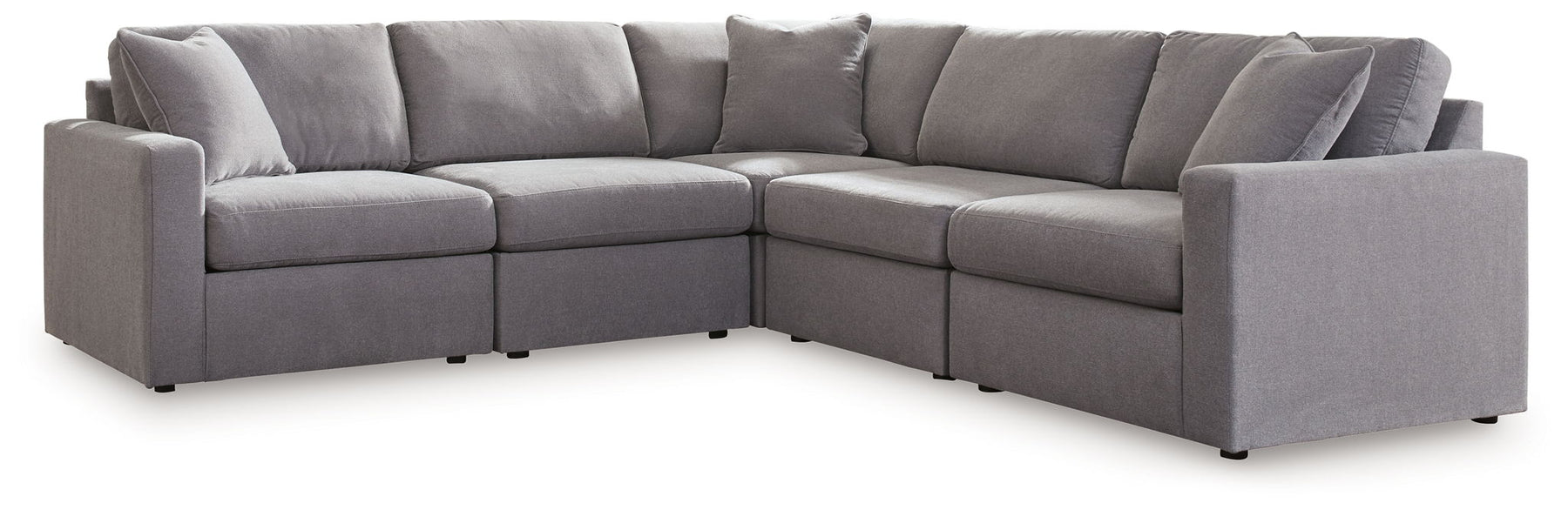 Gray / 5 Pc. Sectional