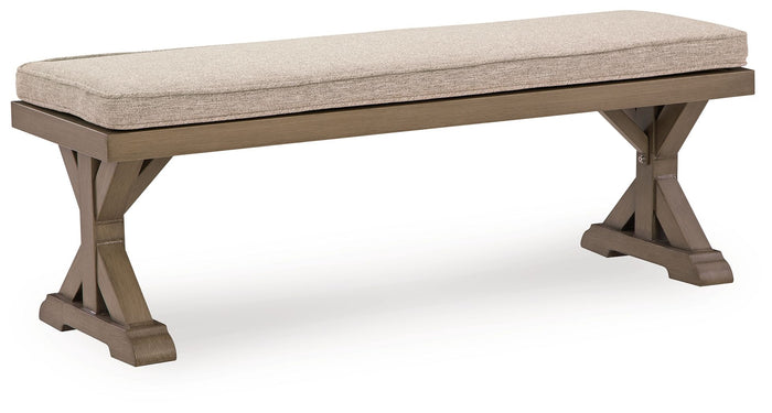 Laguna Heights - Bench With Cushion - Beige image 1