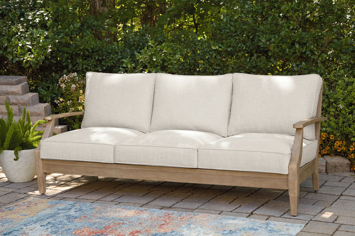 Carter Hall - Sofa With Cushion - Beige image 3