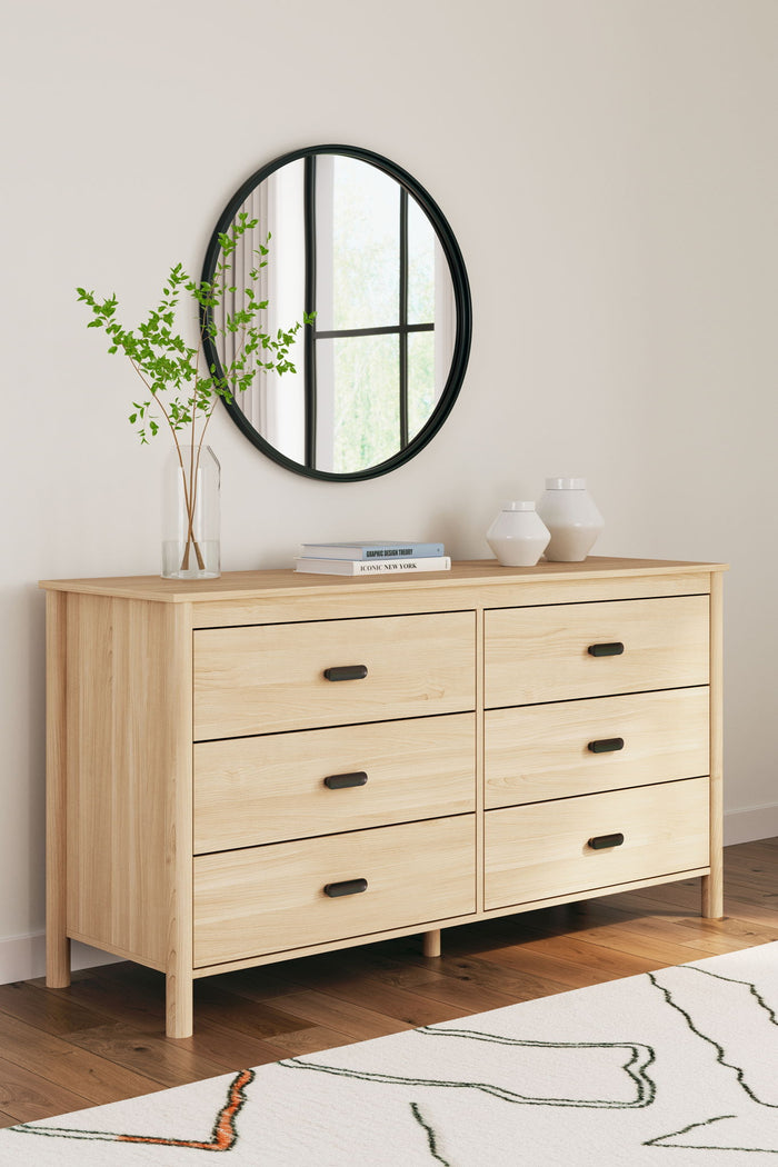 Cabinella - Six Drawer Dresser - Tan image 2