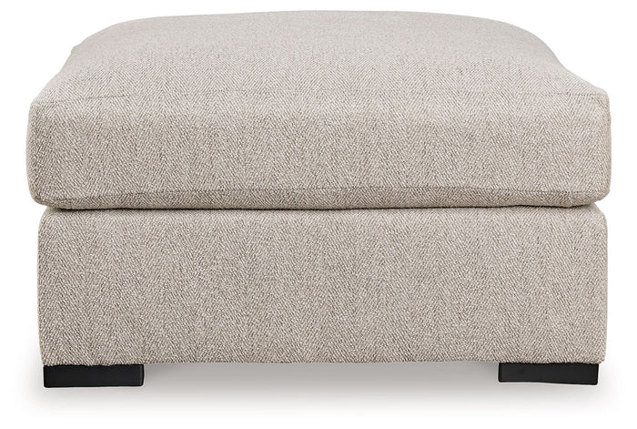 Ballyton - Oversized Accent Ottoman - Sand image 2