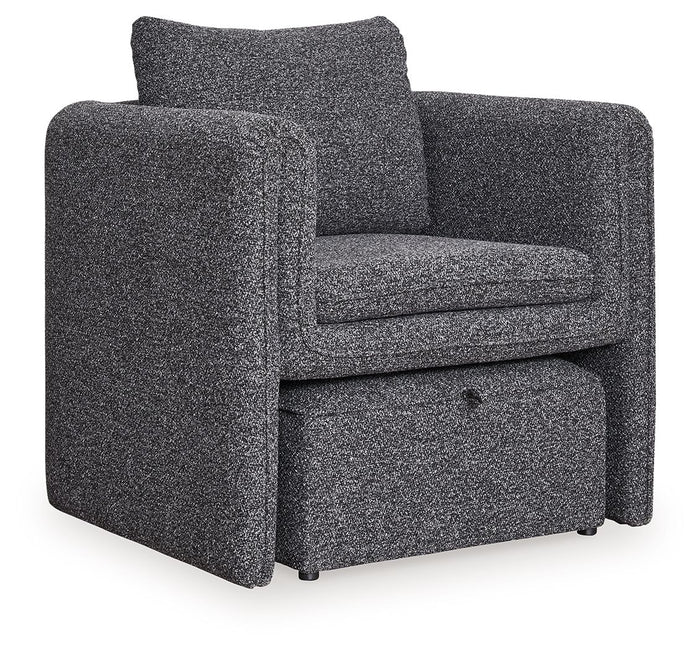 Vreni - Accent Chair - Charcoal / Black image 1