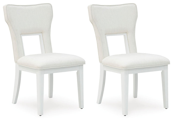 Chalanna - Dining Upholstered Side Chair (Set of 2) - White image 1