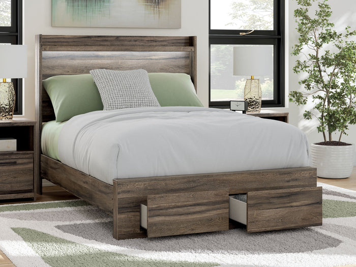 Elbrim - Panel Storage Bed image 3