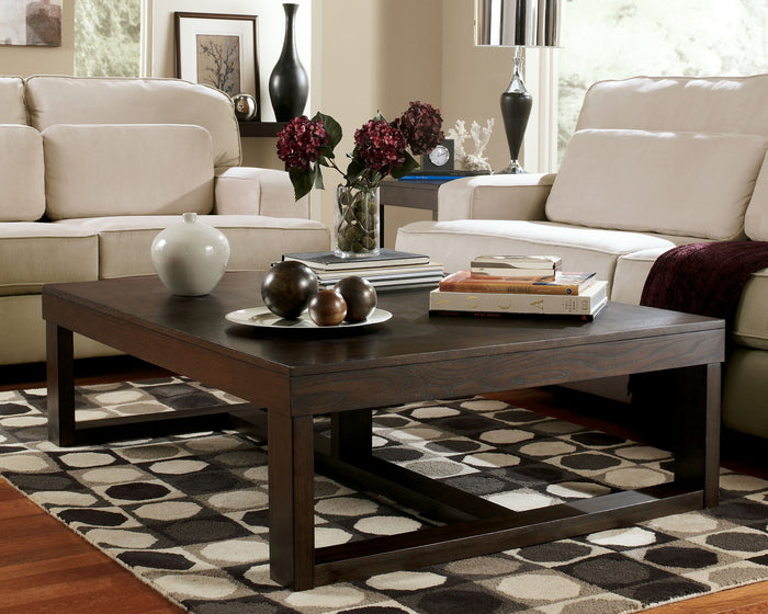 Watson - Rectangular Cocktail Table - Dark Brown image 1