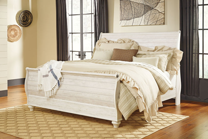 Willowton - Sleigh Bed image 2