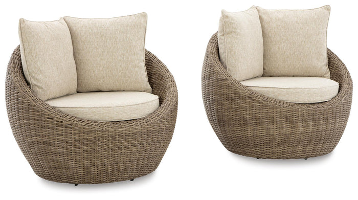 Danson - Swivel Lounge With Cushion image 1