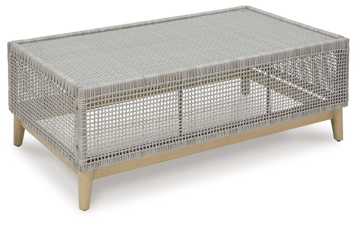Seton Creek - Rectangular Cocktail Table - Gray image 1