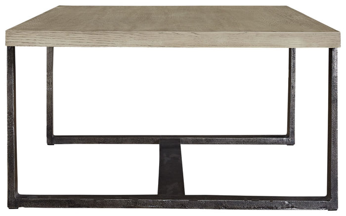 Dalenville - Rectangular Cocktail Table - Gray image 2