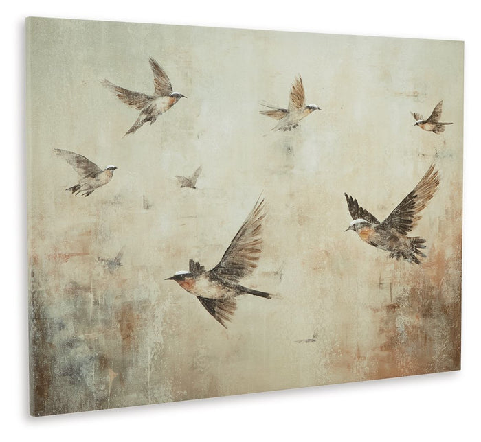 Collmund - Wall Art - Gray / Brown image 4