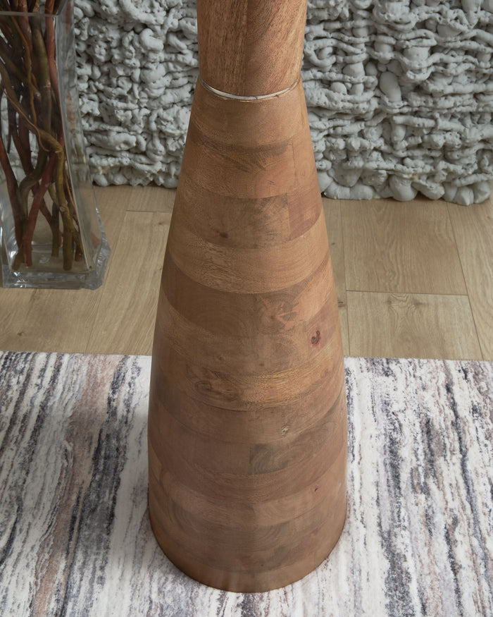 Ailsa - Wood Floor Lamp - Natural Brown image 4