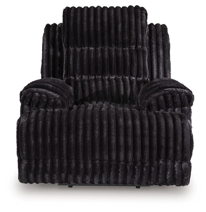 Rhine Falls - Zero Wall Power Recliner - Onyx image 3