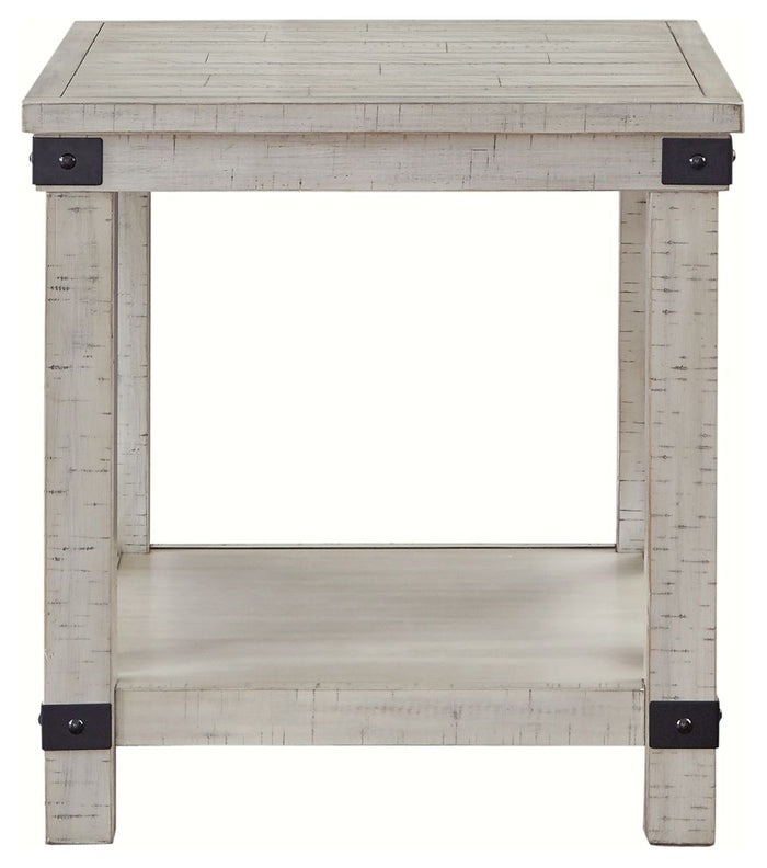 Carynhurst - Rectangular End Table - Whitewash image 2