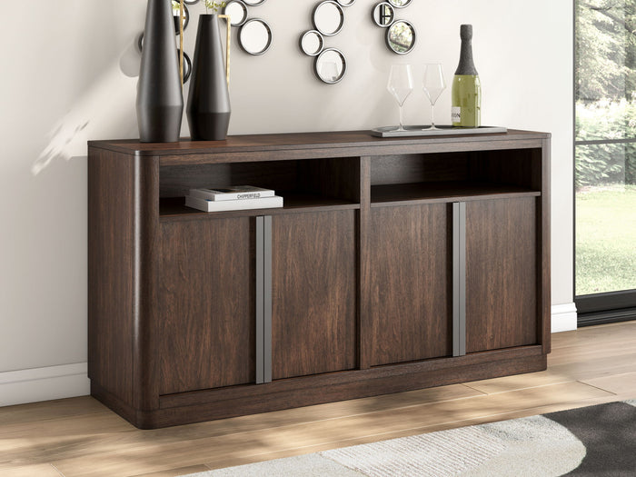 Dilenno - Dining Room Server - Dark Brown image 3