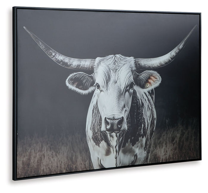 Harlandale - Wall Art - Black / White / Brown image 2