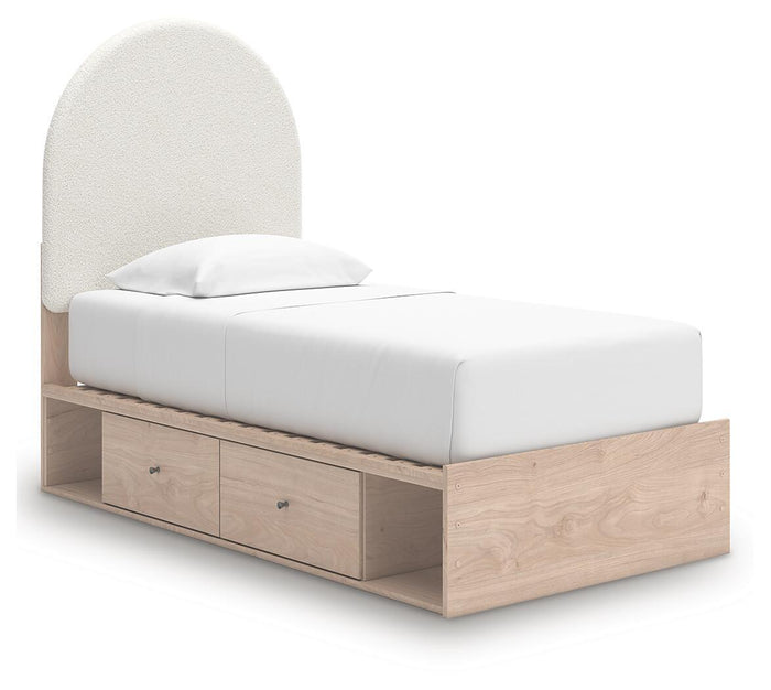 Arloster - Upholstered Panel Bed image 3