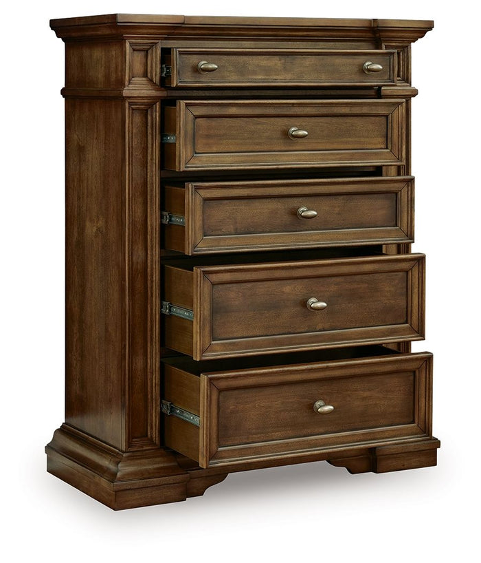 Frantanna - Five Drawer Chest - Brown image 2