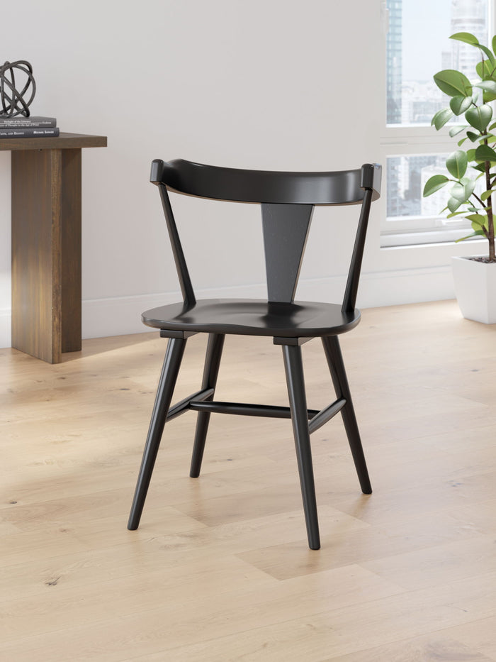 Gretlynn - Dining Room Side Chair (Set of 2) - Black image 2