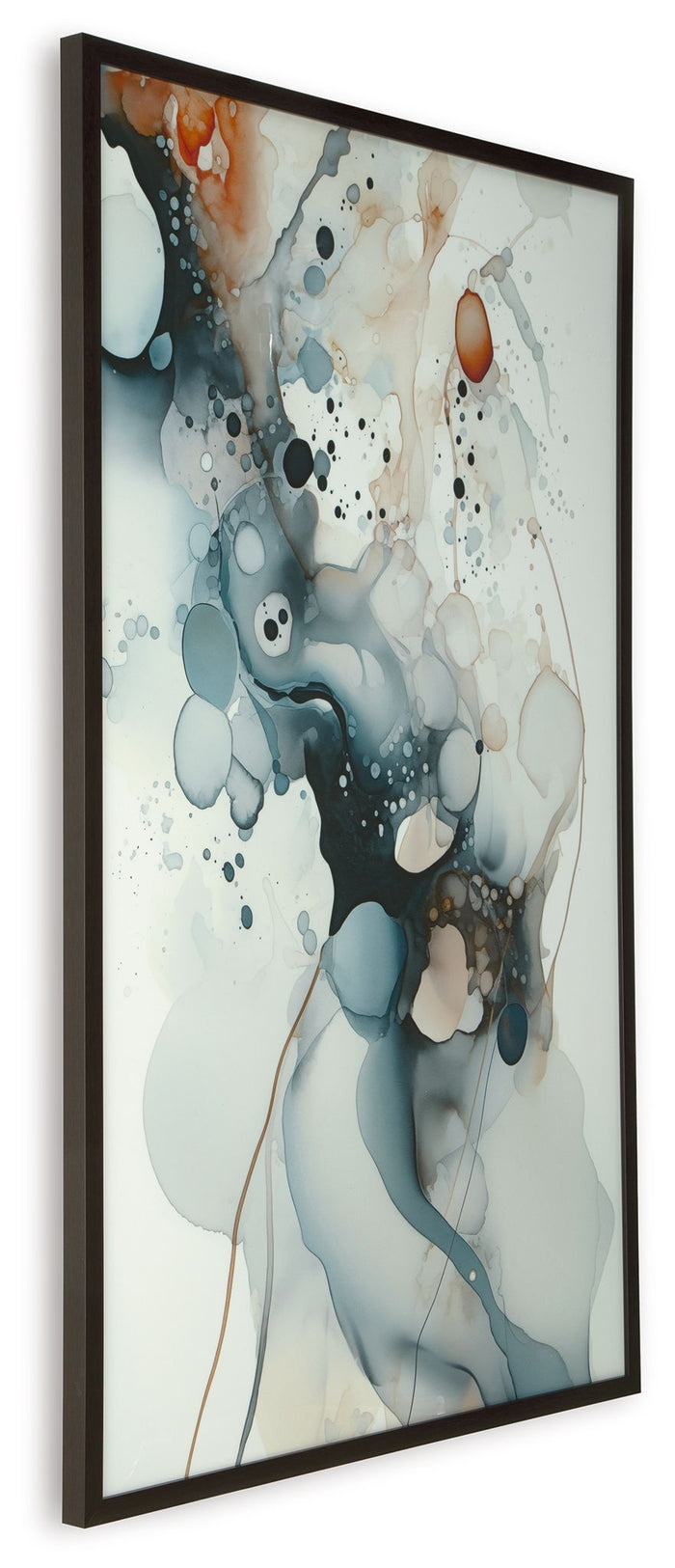Foxenburg - Wall Art - Blue / Amber / White image 3