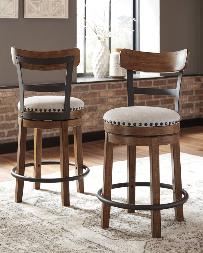 Valebeck - Full Back Swivel Stool image 5