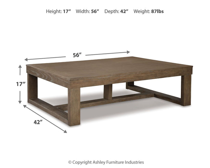 Cariton - Rectangular Cocktail Table - Gray image 3