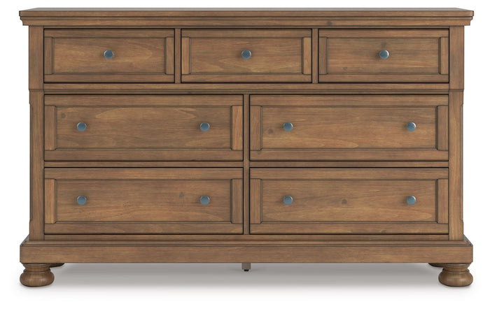 Feddinger - Dresser - Medium Brown image 2