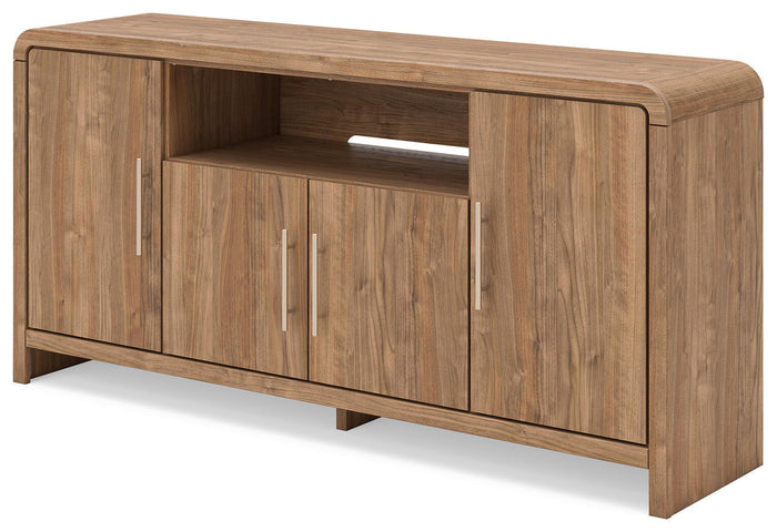 Dovander - Extra Large TV Stand - Brown image 3