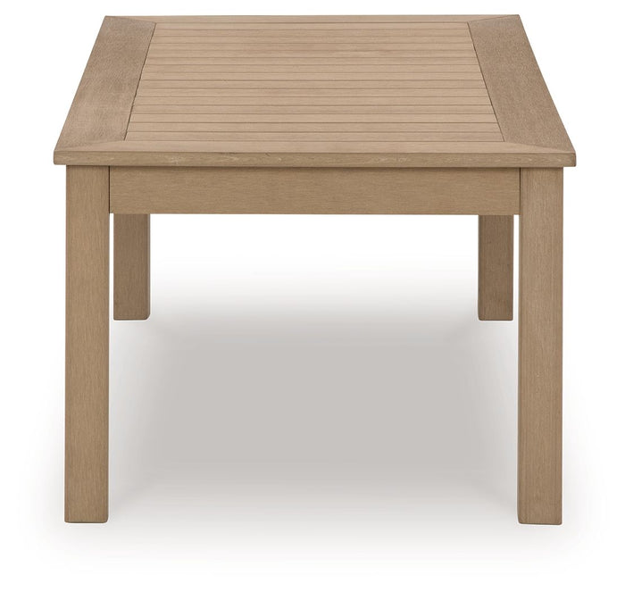 Hallow Creek - Rectangular Cocktail Table - Driftwood image 3