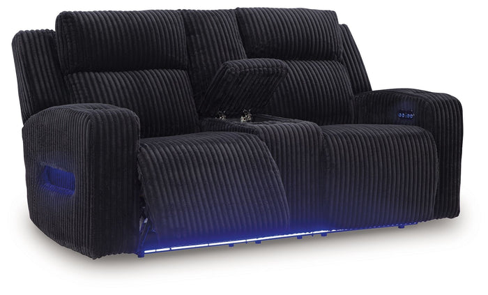 Forest Lake - Power Reclining Loveseat With Console / Adj Headrest image 3