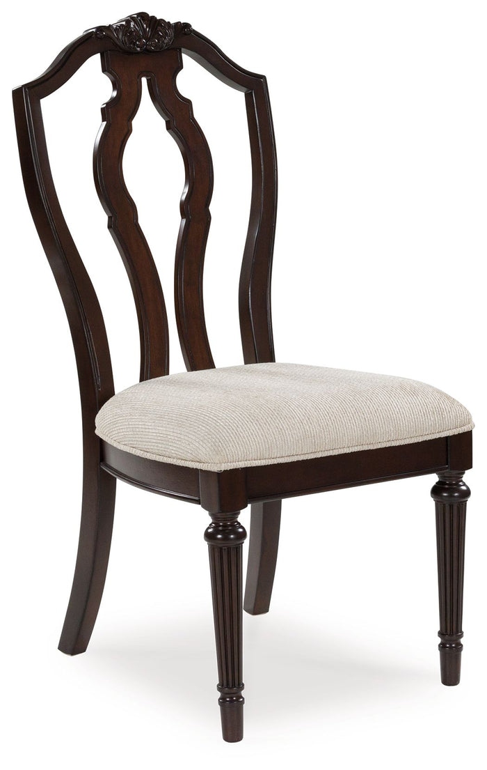 Lavinton - Dining Upholstered Side Chair (Set of 2) - Tan / Brown image 4