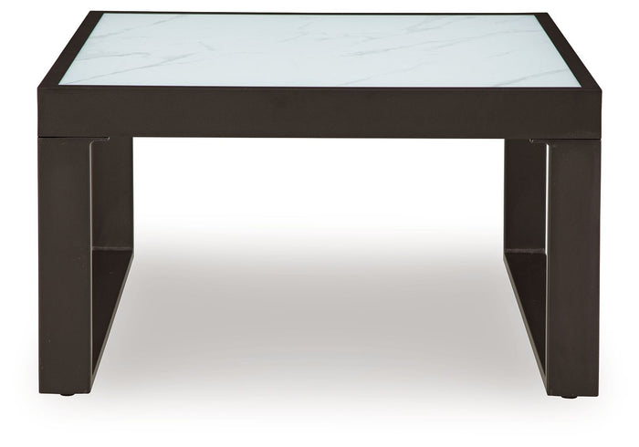 Beachloft - Square Cocktail Table - Black / Gray image 3