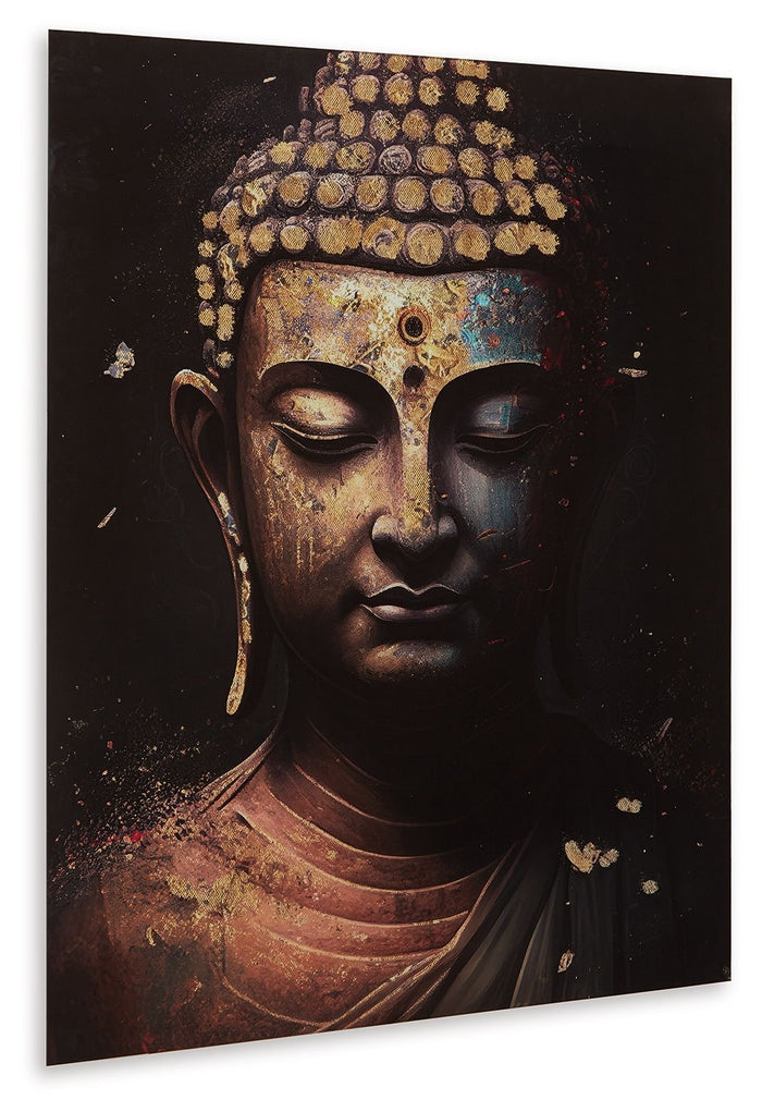 Caymoore - Wall Art - Black / Gold Finish image 3