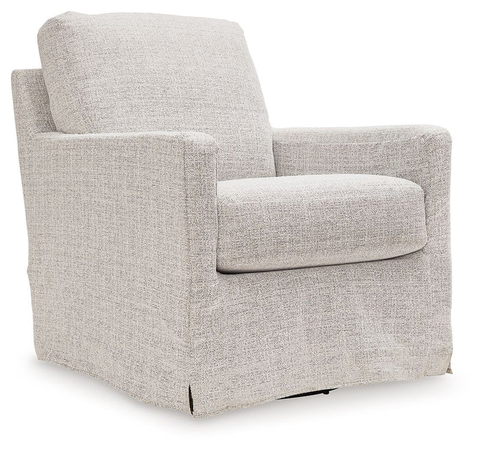 Nenana Next-Gen Nuvella - Swivel Glider Accent Chair image 1