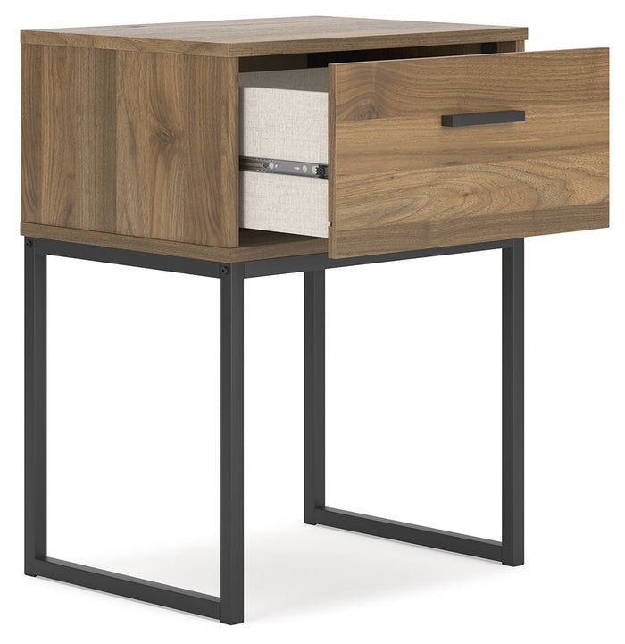 Deanlow - One Drawer Night Stand - Honey image 3