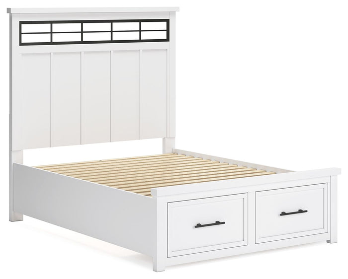 Ashbryn - Panel Storage Bed image 3