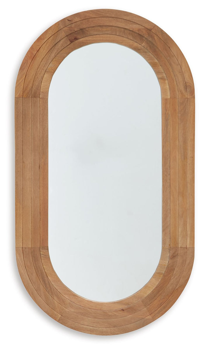 Daverly - Accent Mirror - Brown image 3