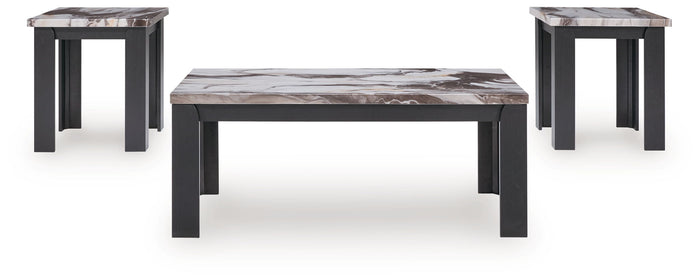 Jazmore - Occasional Table Set (Set of 3) - Dark Brown image 2