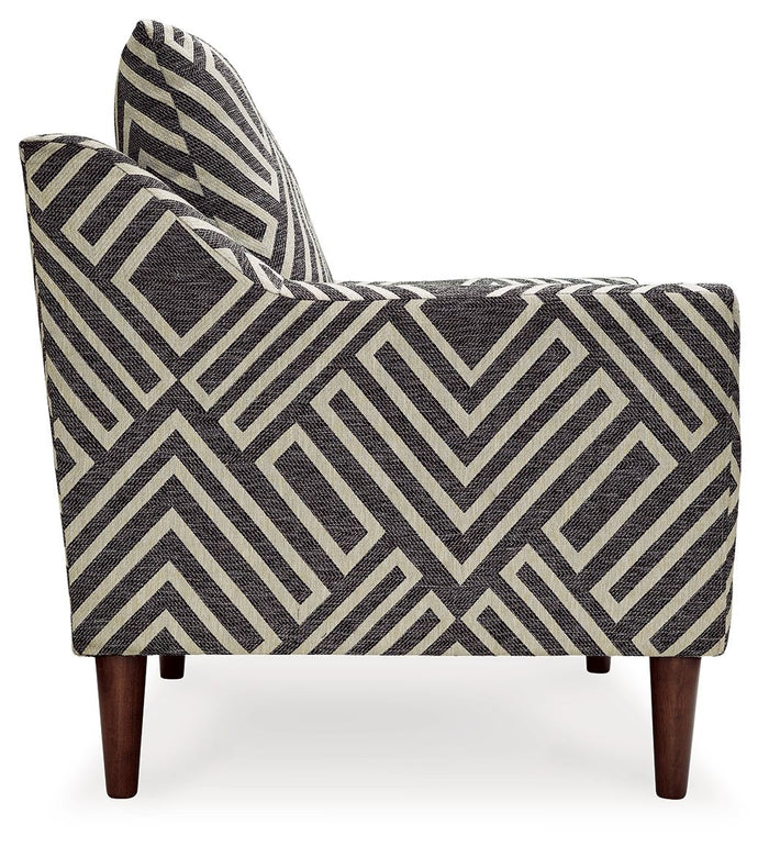 Morrilton Next-Gen Nuvella - Accent Chair - Natural / Charcoal image 3
