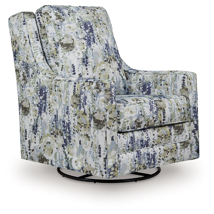 Dustinford - Swivel Glider Accent Chair - Multi image 1