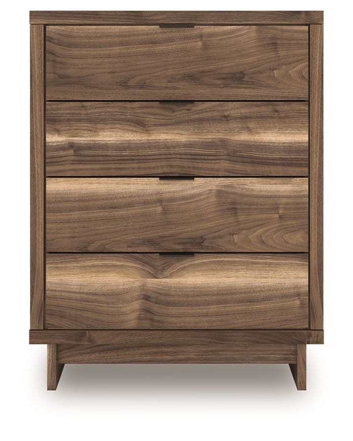 Chirason - Four Drawer Chest - Brown image 3