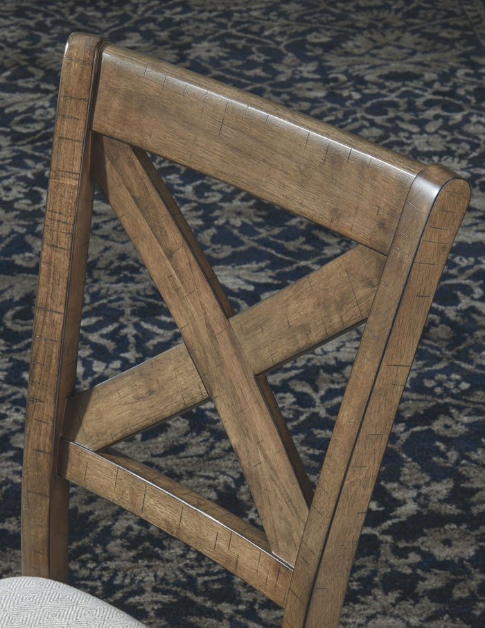 Moriville - Dining UPH Side Chair (Set of 2) - Beige image 2