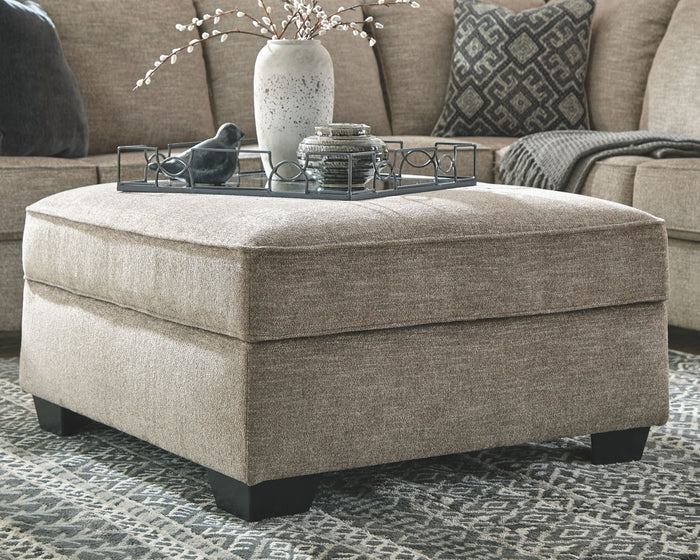 Bovarian - Ottoman With Storage - Stone image 2