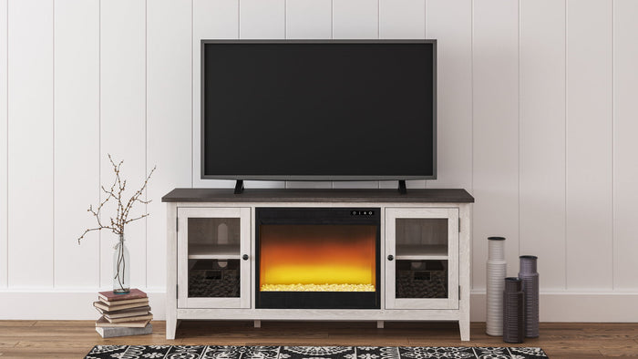 Dorrinson - TV Stand With Fireplace Insert image 3