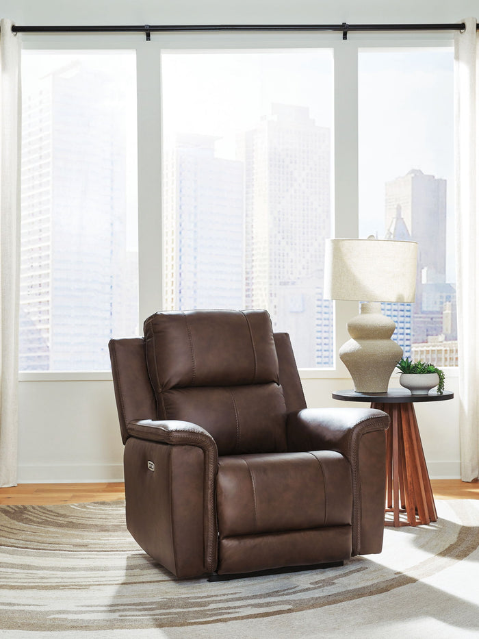 Bleckley - Power Recliner With Adjustable Headrest image 4